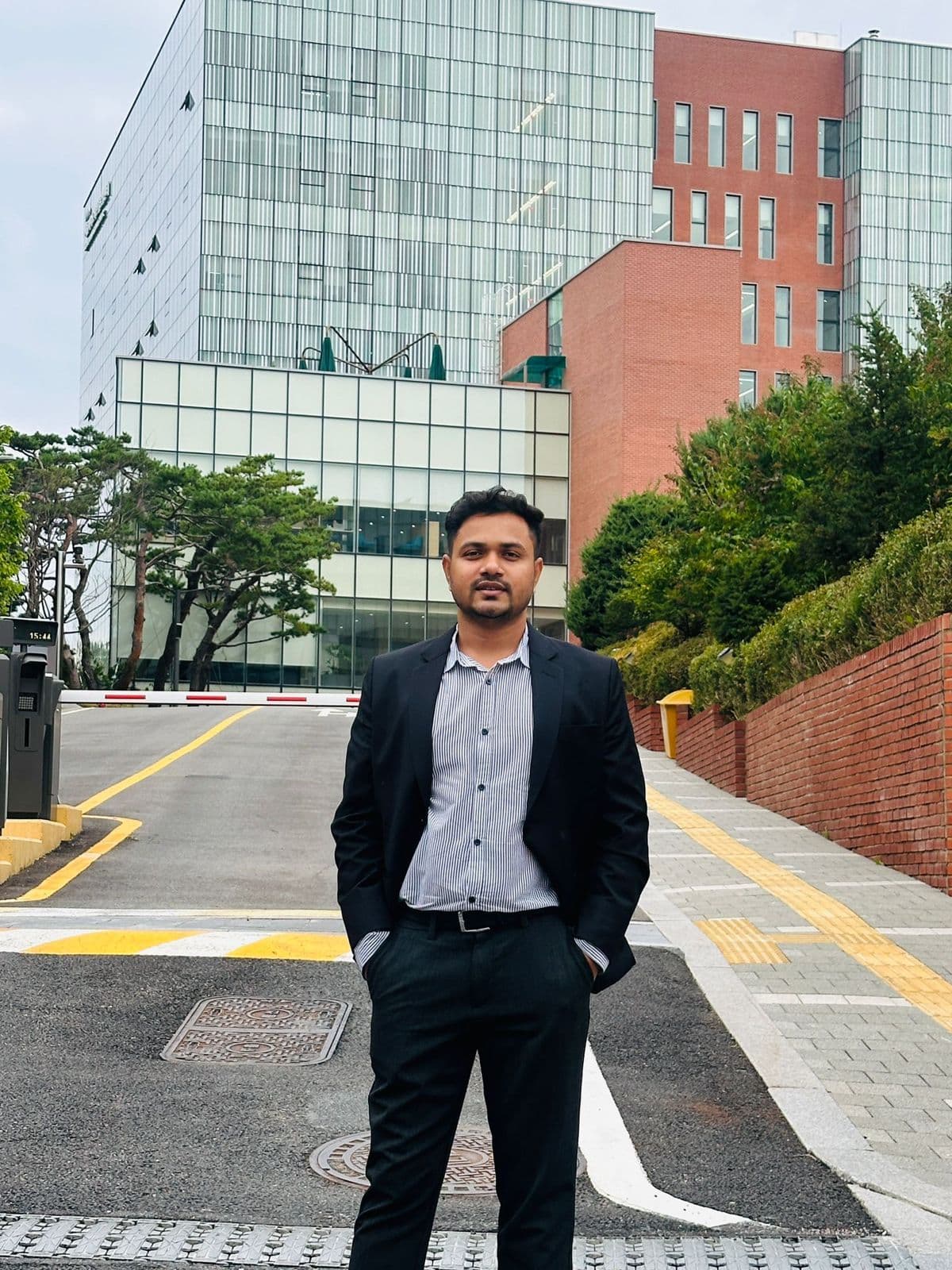 Outside the Seoul Bio Hub